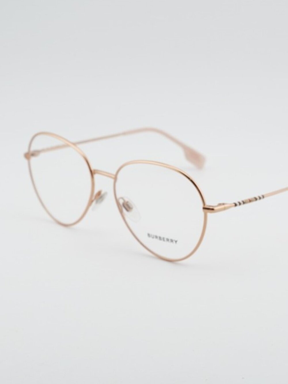 Burberry BE1366 1337 Eyeglasses Gold 54mm Aviator Frame
